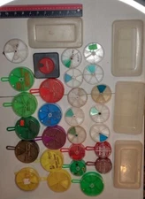 004: Lot of 27 Empty Sinker Containers & 4 Berkley Trilene Spool Boxes