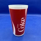 Vintage Coca Cola Milk Glass 5” cup Very Rare