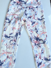 Marika Yoga Pants Leggings Womens Size M Floral Print Gym Athletic Lounge