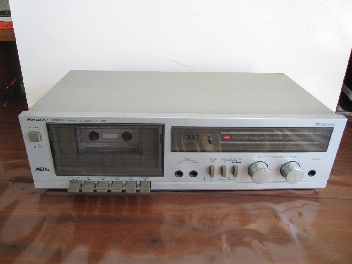 Sharp Vintage Cassette Decks for sale - eBay