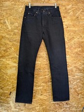 Levis Vintage Clothing 551 1978 Jeans W28 L33 Black Selvedge LVC Overdye USA