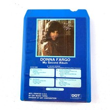 Donna Fargo My Second Album 8-Track Tape 1973 Country DOT Records