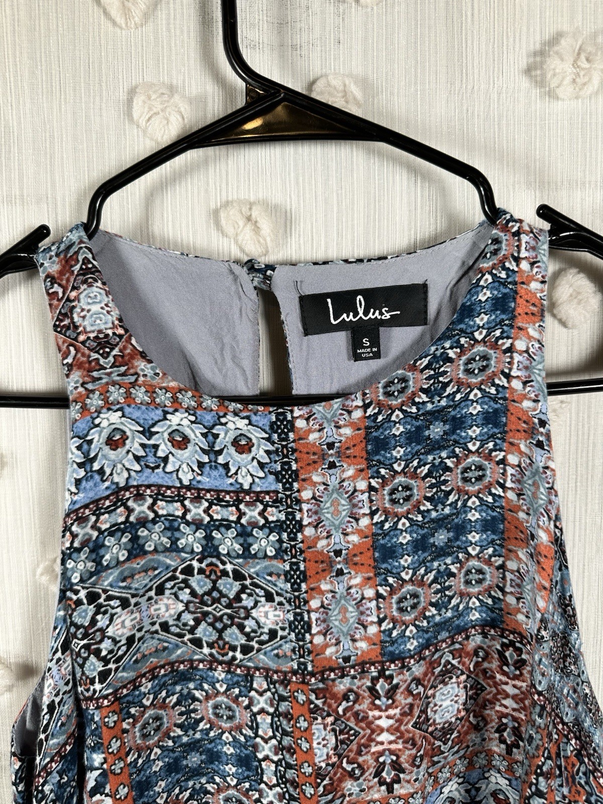 Lulus Women’s Boho Patchwork Pattern A-line Tank … - image 4