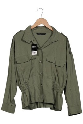 ZARA Jacke Damen Anorak Jacket Kurzmantel Gr. M Grün #u8bqpka