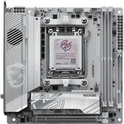MSI MPG X870I EDGE TI EVO WIFI Gaming Desktop Motherboard - AMD X870 Chipset - S