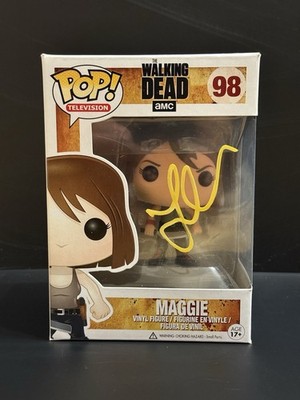BAS COA signed Lauren Cohen Maggie Rhee The Walking Dead handsigniert Funko Pop!