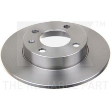 2x Bremsscheibe NK Neu für SEAT Ibiza 2 Arosa 6H1 VW Polo 3 hinten voll Ø 232 mm