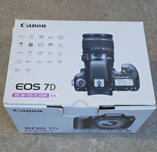 Canon EOS 7D 18MP Digital SLR Black w/ EF 28-135mm IS USM 4.8x Zoom