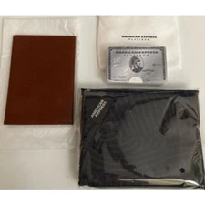 American Express Platinum Card Member 3 Piece Novelty Set Passport Auth Japan