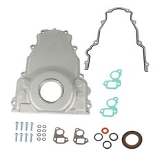 Aluminum LS Timing Cover 12561243 Set Replacement for Gen III LS1 LS6 4.8L