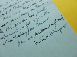 Tristan KLINGSOR (1874 1966) POETE Peintre Symbolisme. La Phalange. AUTOGRAPH