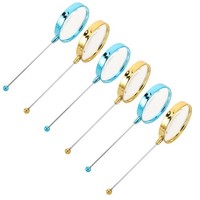 6-Teiliges VergrößErungsglas-Set, Handlupe FüR Senioren Zum Lesen, Seitenlupen