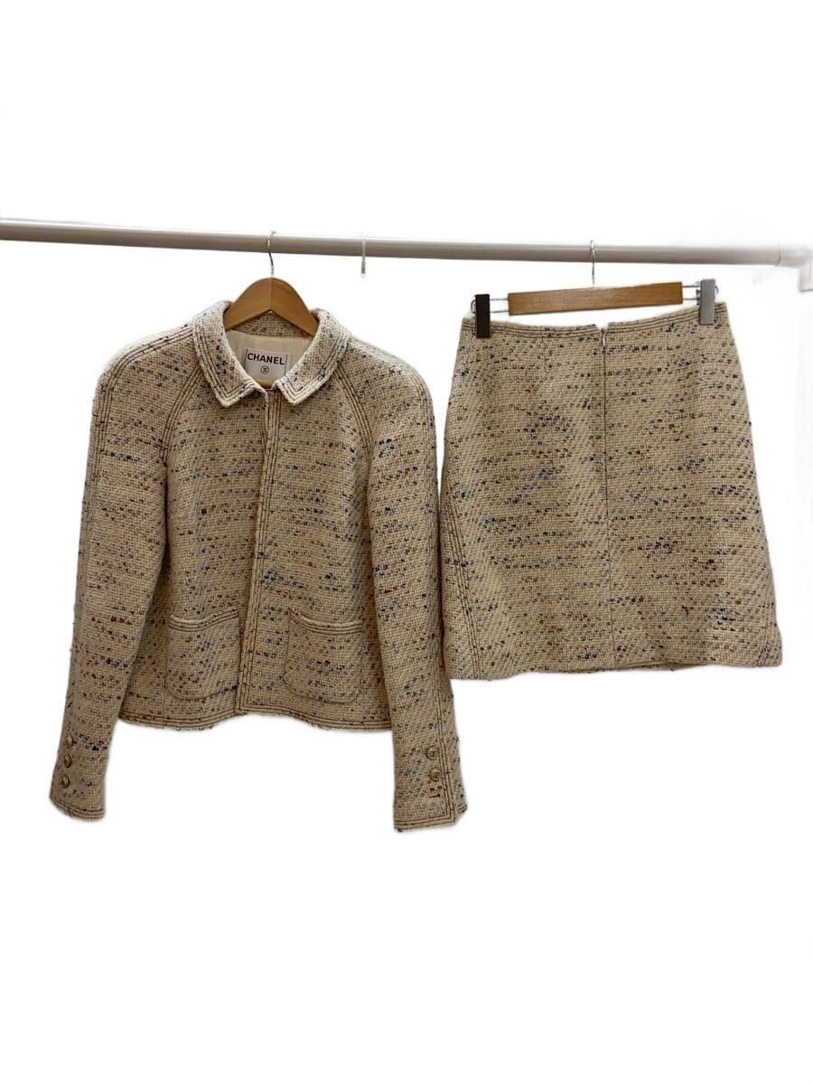 SETUP 40 Wool Cream-colored Plain P20369V11549 Us… - image 1