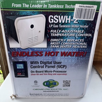 GIRARD 2GWHAM Tankless Water Heater Untested
