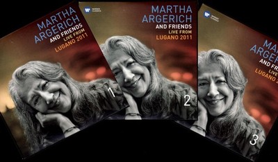 MARTHA ARGERICH & FRIENDS   LIVE from LUGANO 2011   3-CD-BOX / LILYA ZILBERSTEIN
