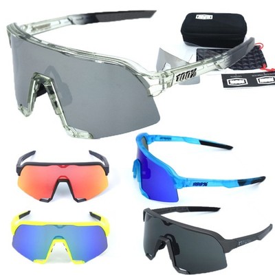 S3 100% Fahrradbrille UV400 Polarisierte Outdoor Sport TR90 Sport Sonnenbrille