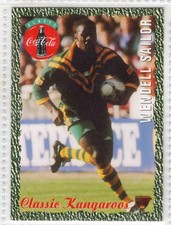 Aussie Dynamic Marketing Classic Kangaroos Rugby League Card Wendell Sailor