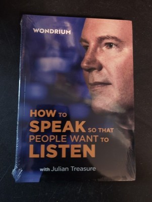 Wondrium How To Speak So That People Want To Listen DVD New