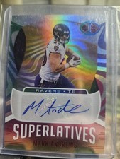2021 Panini Illusions - Superlatives Signs Mark Andrews #SU-39 Red /75 (AU)