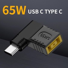 65W Slim Tip to USB-C PD Adapter for Lenovo Laptop to Type-C Charging Converter1