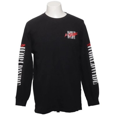 HUF, Langarmshirt, Größe: L, Schwarz, Baumwolle, Print, Herren #Hsb