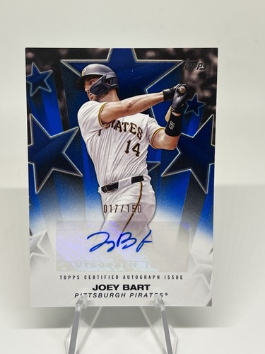 2025 Topps Baseball Stars Joey Bart Auto # BSA2-JBA /150 Pirates