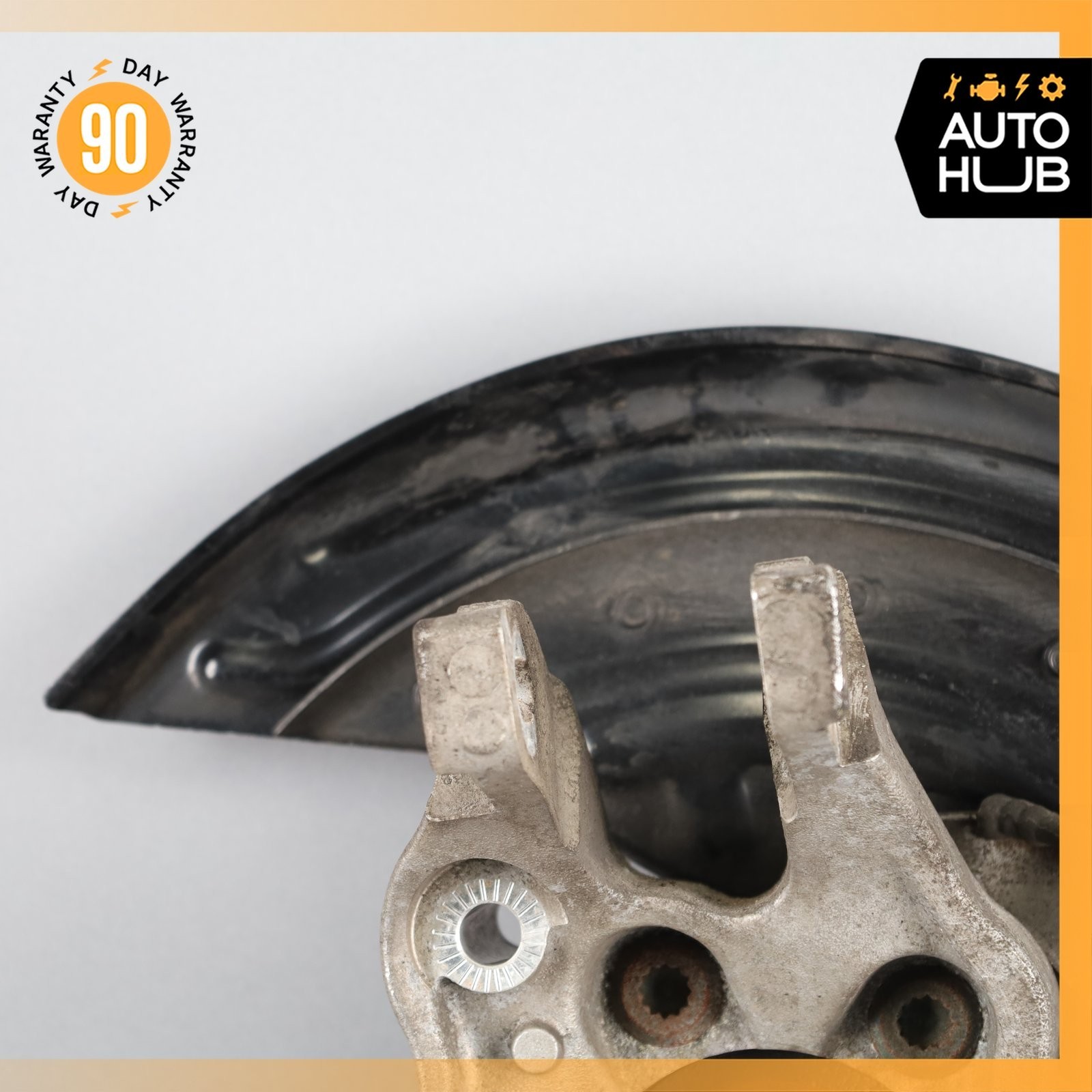 12-17 Bentley Continental GT Coupe Rear Left Spindle Knuckle Hub OEM 30k
