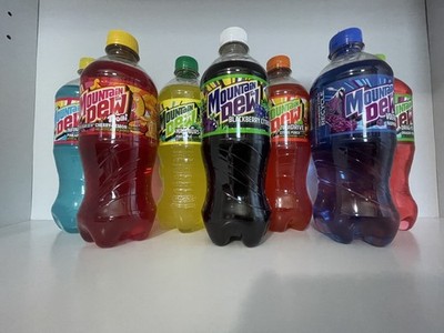 New Limited Edition Exclusive Choose Mountain Dew Flavor Unopened Mt Dew 20oz