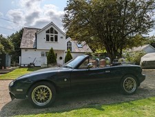 Mazda Mx5 convertible car rental self drive hire, wedding, anniversary, holiday