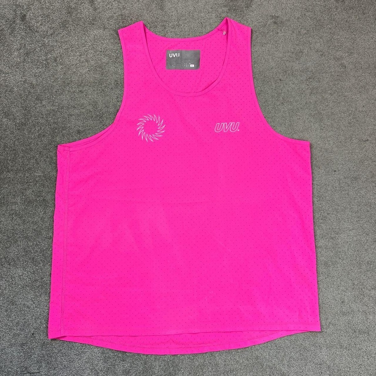 レア UVU Club London Singlet UVU Club London Running Vest LIMITED EDITION Size: | Depop