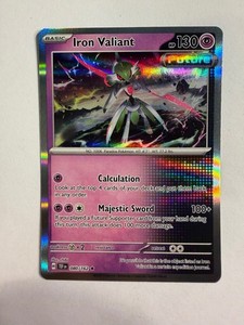 iron valiant pokemon card value Iron Valiant ex 249/182 PSA 10 - Scarlet & Violet Paradox Rift