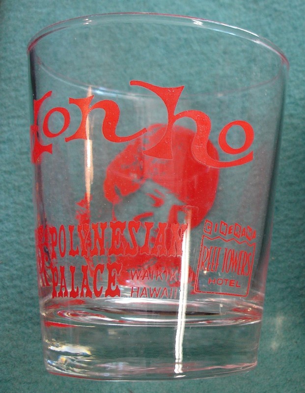 don ho POLYNESIAN PALACE WAIKIKI HONOLULU HAWAII Glass REEF TOWERS HOTEL CINERAM
