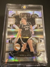 2024 Panini Select WNBA - Concourse Kate Martin #22 Silver Prizm (RC)