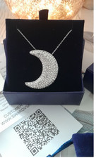 Collier swarovski lune