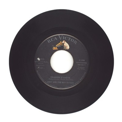 Andy and The Bey Sisters - Chanson D'Amour; Big Mamou - Vinyl 45 RPM 7'' (VG)