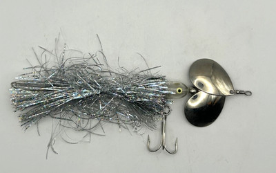 Lunker Bucktails Subsurface Silver Double 8 Musky Bucktail Lure NEW