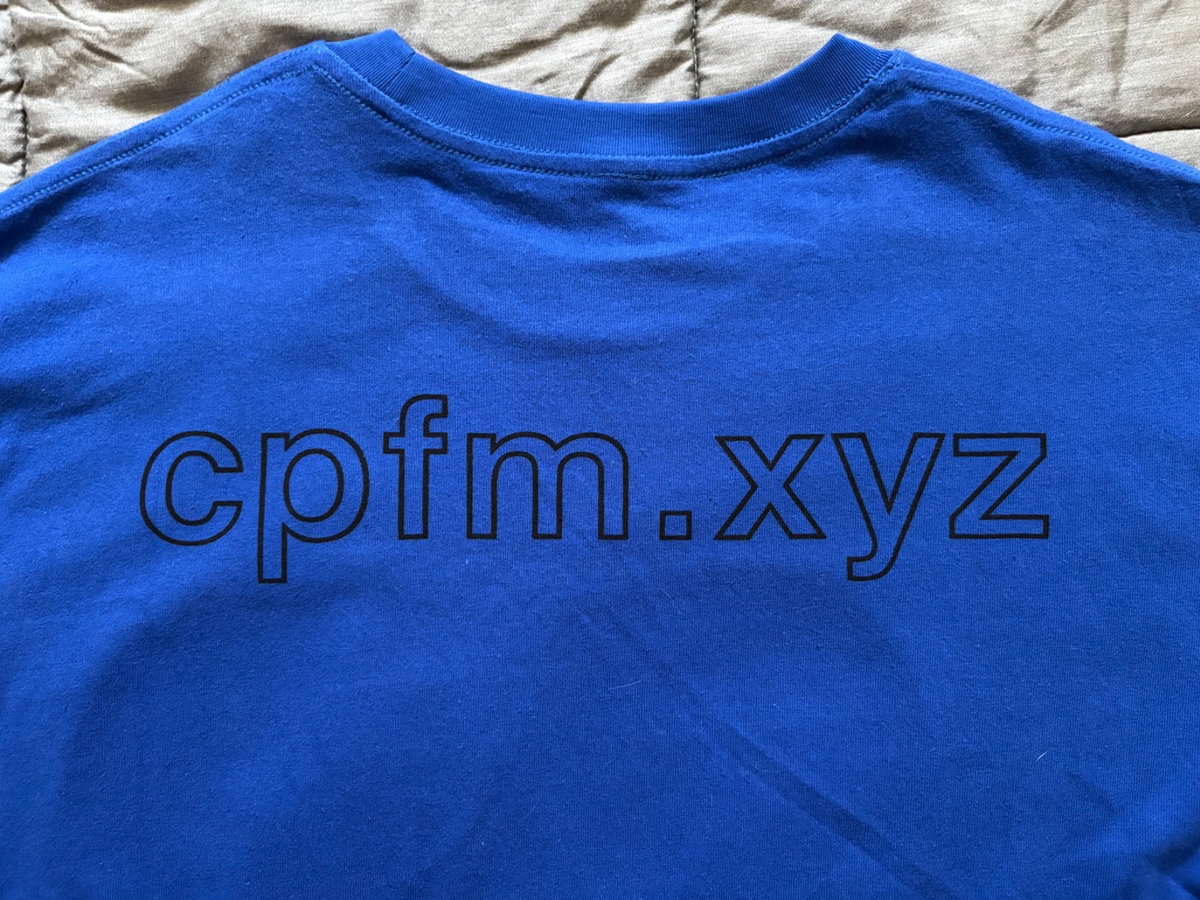 CPFM XYZ - I LIKE YOU YOU'RE DIFFERENT - T Shirt XLarge Cactus CPFM XYZ - I LIKE YOU YOU'RE DIFFERENT - T Shirt XLarge Cactus