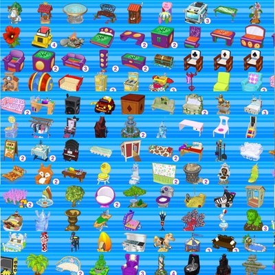 Webkinz Classic - VIRTUAL ITEM(S) - Furniture - PICK ONE