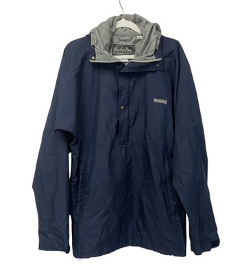 VINTAGE Windy Pass North Face GORE TEX Blue Pullover Jacket Mens M Gorpcore Warm