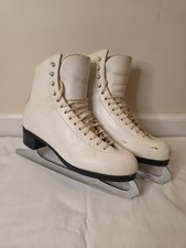 Riedell 950 Figure Ice Skates Size 5.5w/ Professional MK Sheffield Blades
