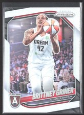 2025 Panini Prizm WNBA #46 Brittney Griner Silver Prizms
