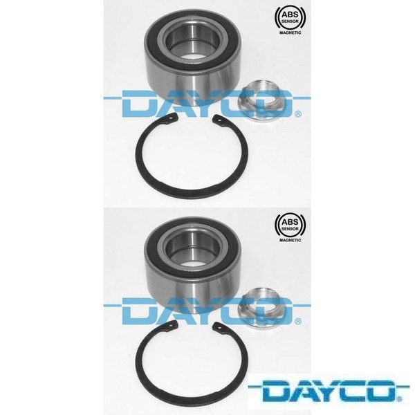 2X Radlagersatz Dayco KWD1155 2 Radlager Satz Links Rechts FüR BMW-image