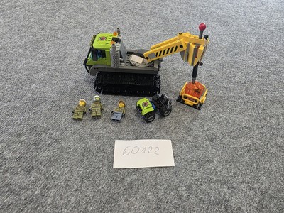 LEGO CITY 60122 Vulkan Raupe Vulkano vollständig 