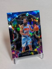 2020-21 Select Cracked Ice Blue, White, Purple Brooklyn Nets James Harden #12