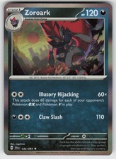 PO-02 Holo Zoroark 032/064 Rare SV: Shrouded Fable