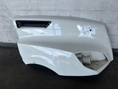 OEM Freightliner Cascadia Hood CUT Passenger's Side White