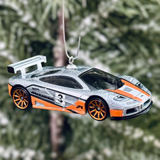 McLaren F1 GTR Christmas Tree Ornament   Multiple Colors   Gift for McLaren Fans
