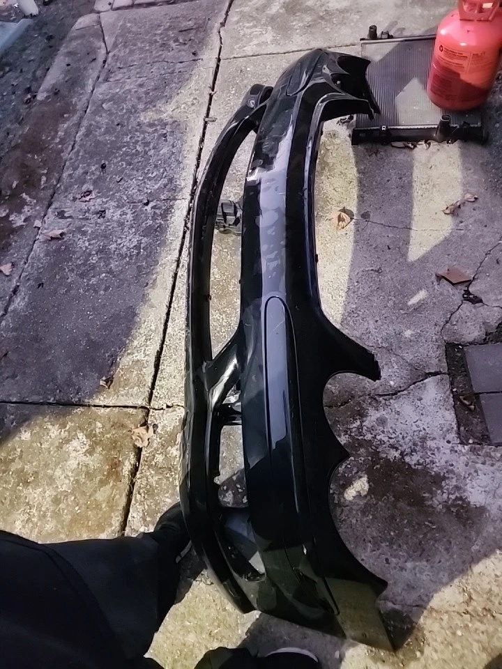 03-06 Conjunto de cubierta de parachoques delantero deportivo Mercedes R230 SL500 SL55 AMG fabricante de equipos originales Foto 2 de 4