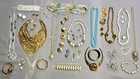 New ListingCostume Jewelry Lot B, 50+ Assorted Jewelry Vintage To Now Gold Silver Tone