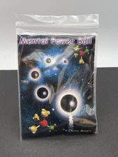 Mental Power Ball Mentalism Magic Trick, Gimmick, Prop, Easy To Do, Brand New
